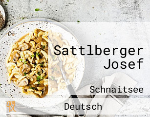 Sattlberger Josef