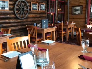 Log House And Pub At Garnet Hill Lodge