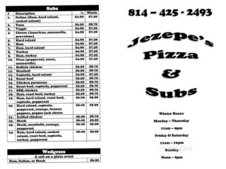 Jezepe's Pizza Subs