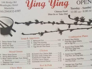 Ying Ying Chinese Food
