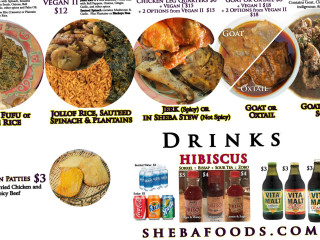 Flavors Of Africa By Sheba Foods Meals, Sea Moss [raw, Gel Smoothie Gold, Green, Purple (most Potent) We Accept Ebt