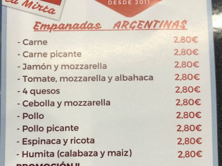 El Cafè De La Mirta Empanadas Argentinas