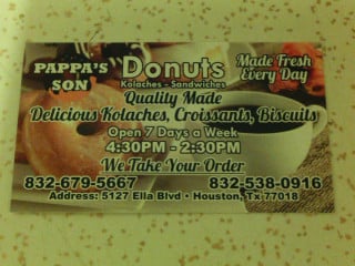 Pappa's Son Donuts
