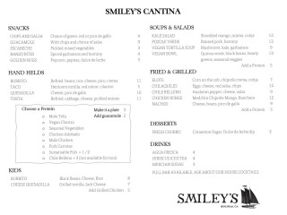 Smiley's Saloon, Kitchen
