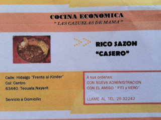 Cocina Economica Las Cazuelas