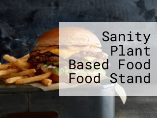 Sanity Plant Based Food Food Stand