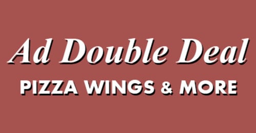Ad Double Deal Pizza Wings & More