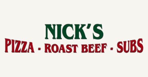 Nick's Pizza Roast Beef Subs