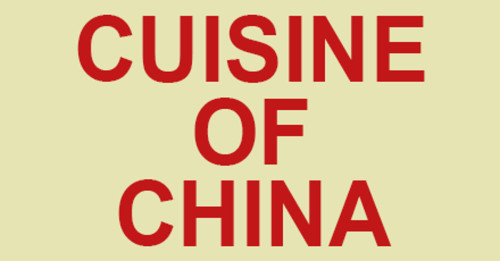 Cuisine of China