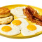Plato De Desayuno 3 Huevos