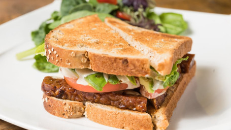 B3. Grilled Tempeh Sandwich Shāo Jī Sān Míng Zhì