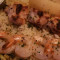 Chicken Souvlaki Prawn Souvlaki