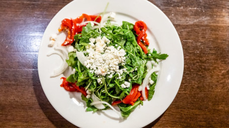 Roasted Peppers Goat Cheese Salad