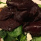 Roasted Beet Spinach Feta Salad