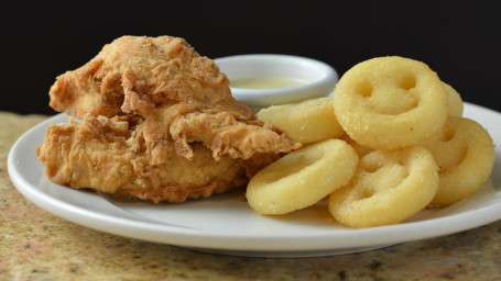 Chicken Tenders Smiley Fries