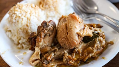 Chicken Adobo Rice Topping