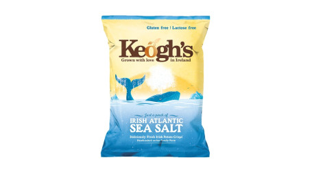 Keogh's Atlantic Sea Salt Chips De Vinagre De Sidra Irlandesa, 1.76 Oz