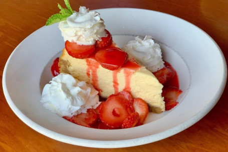 Tarta De Queso Con Fresas De Nueva York