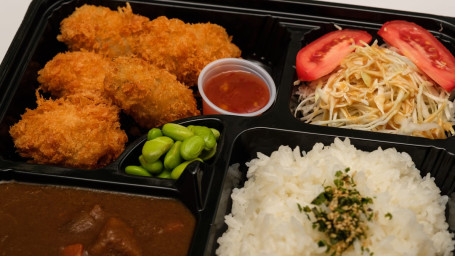 Kaki Fry Curry Bento