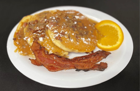 Bacon Praline Pancakes