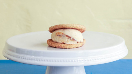Snickerdoodle Cookies With Salted Caramel Ice Cream