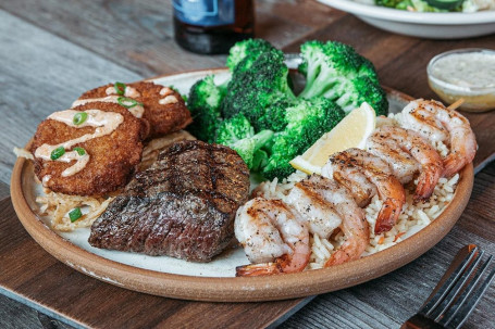 8 Oz. Filet Mignon Surf Turf Trío