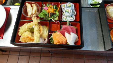 Sashimi Tempra Bento Box