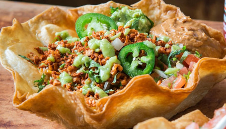 Vegan Flying Saucer Salad—