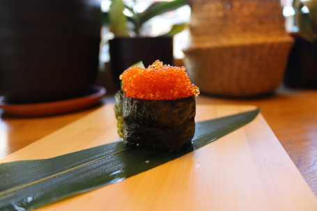 Orange Tobiko Nigiri