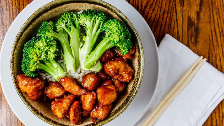 Teriyaki Fried Chicken Rice Bowl