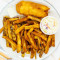 Haddock (1 Piece) Chips with Small Coleslaw