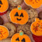 Halloween Pumpkin Cookie Tray