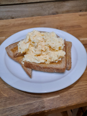 Toast And Scrambled Eggs