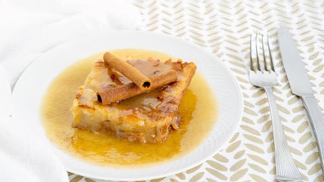 Full-Pan Of Bread Pudding