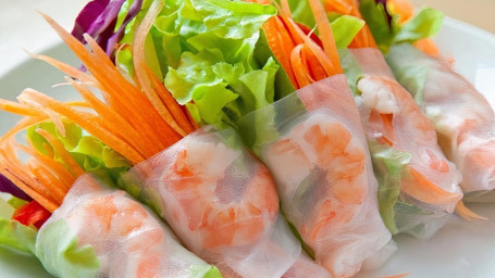 Shrimp Spring Rolls (2 Rolls)