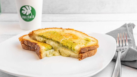 Grilled Cheese And Pesto Sandwich