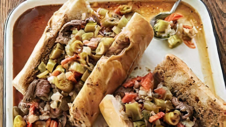 12 Italian Beef Sandwich