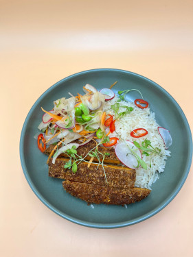 Sweet Potato Katsu Curry Bowl