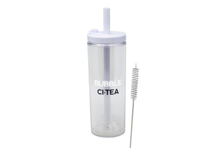 White Bubble Citea Reusable Cup