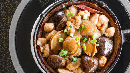 4. Sea Cucumber And Abalone Hǎi Cān Bào Yú Bāo Zǐ Fàn