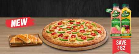 Pizza Juice Partnership Paneer Spl Comb (Comida Para 2)