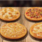 Comida Para 4: Combo De Fiesta Veg Pizza Mania