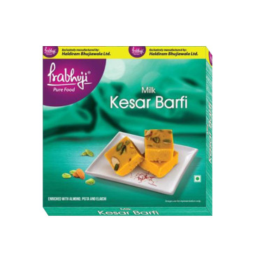 Milk Kesar Barfi Special Box (300 Gms)