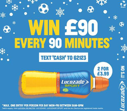 Lucozade 2 Por £ 3.99