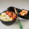 Veggie Fried Rice With Chicken Manchurian