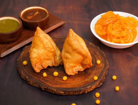 2 Samosa Jalebi