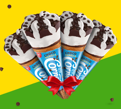 Cornetto Choco Vainilla X 4