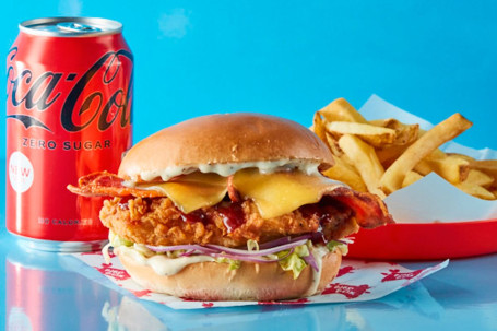 The Bangin' Burger Meal Deal For 1 :