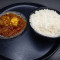 Plain Rice Paneer Curry