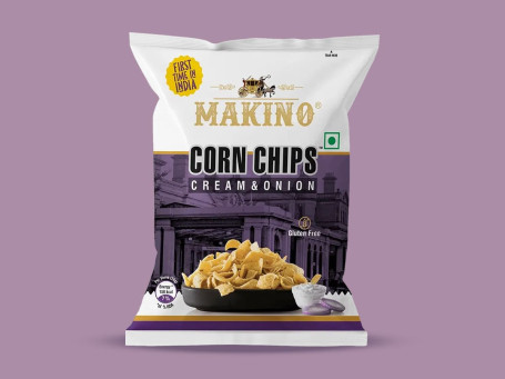 Makino Chips De Maíz Crema Y Cebolla